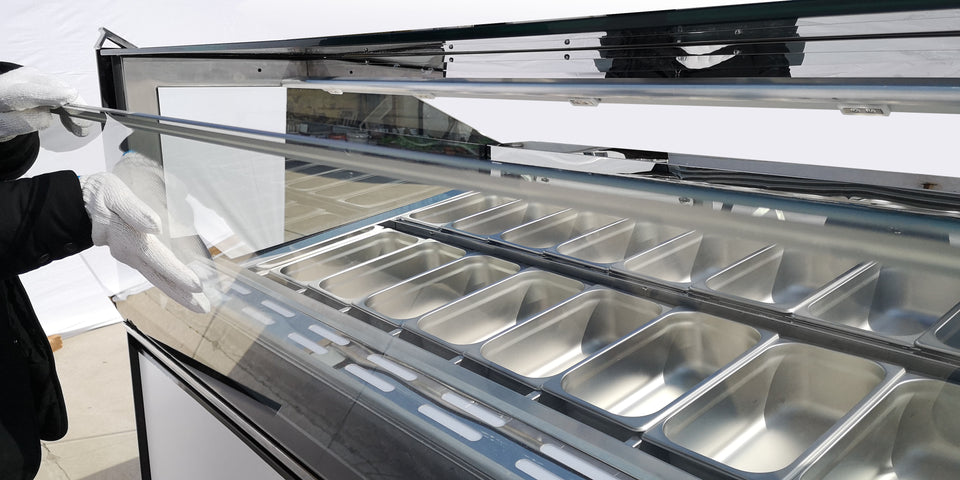 VITRINA DE HELADOS DE 12 VASCAS